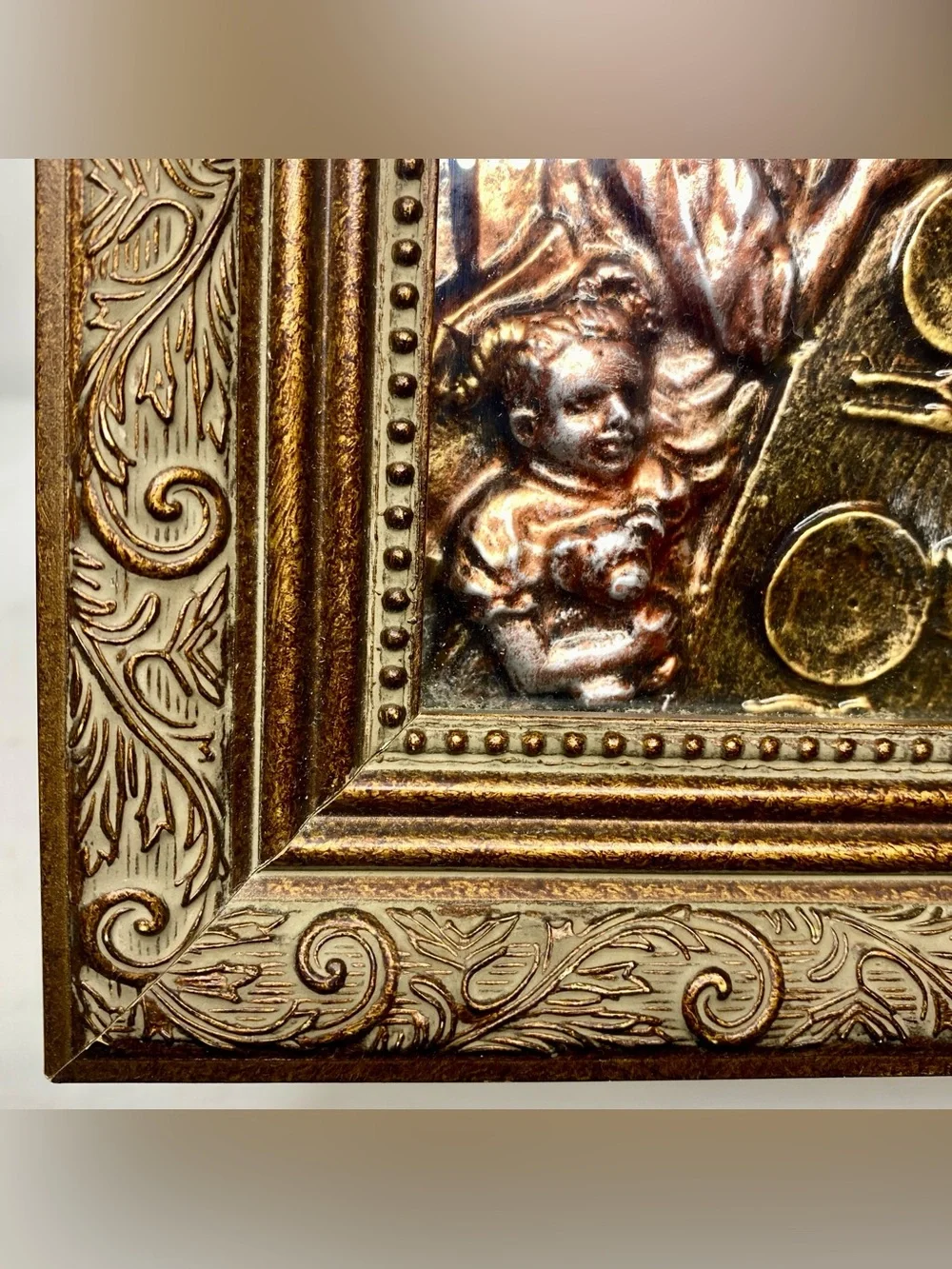 Vintage Framed 3D Shadow Box 